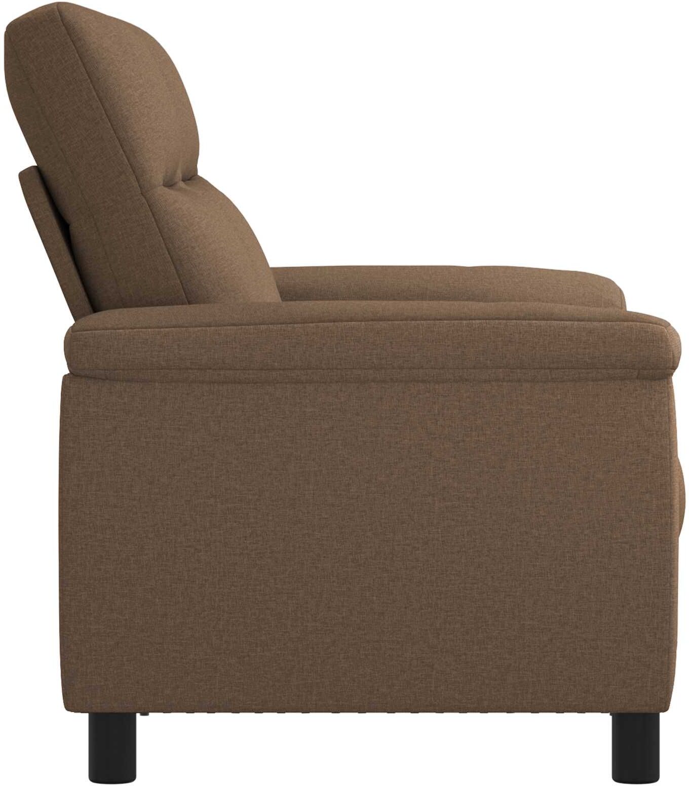vidaXL Canapé Marron 178 x 90 x 95 cm Tissu