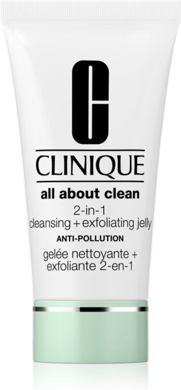 Clinique All About Clean™ 2-in-1 Cleansing + Exfoliating Jelly Reinigungsgel mit Peelingwirkung 150 ml