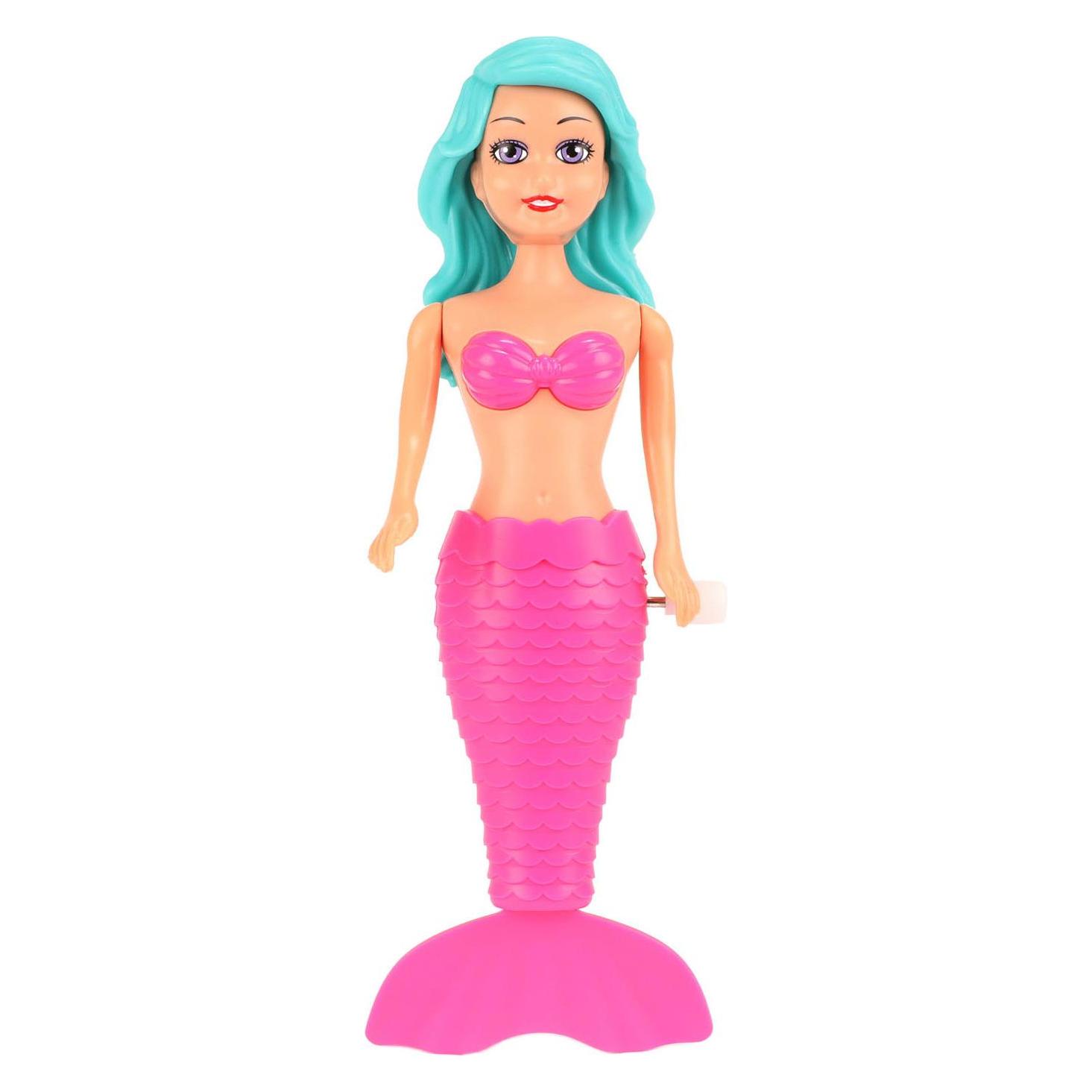 Toi-Toys Meerjungfrau Puppe beweglicher Flosse (aufziehbar) (05850A)