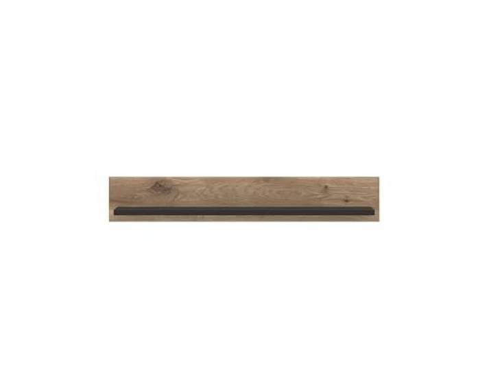 möbelando Wandboard >Grano< in Viking Eiche Dekor/Kosmos Grau - 117,6x19,6x21,9 (BxHxT)