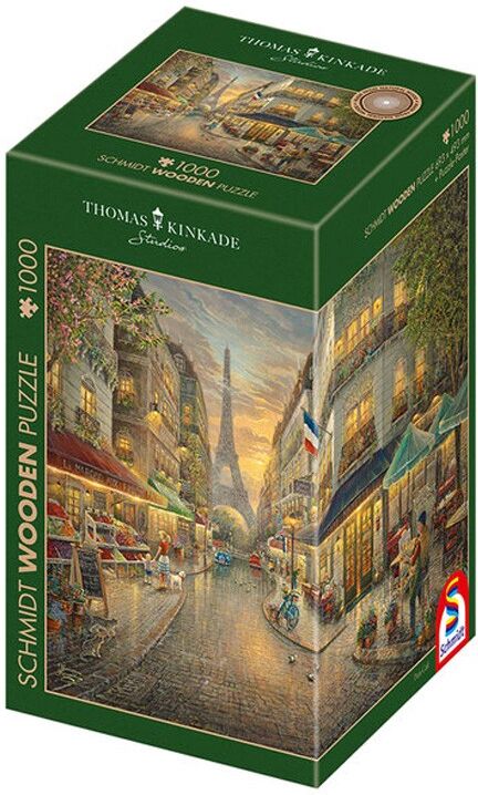 Puzzle bois 1000 pcs Paris pittoresque Schmidt