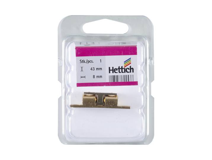 Hettich Kugelschnäpper Messing Messing 42 mm