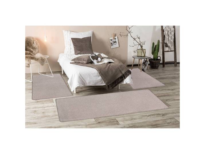 Bettumrandung Grotone Beige/Beige 67 x 140cm Webstoff
