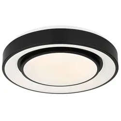 Globo 41368-24 Sully Deckenleuchte Metall Schwarz, Led