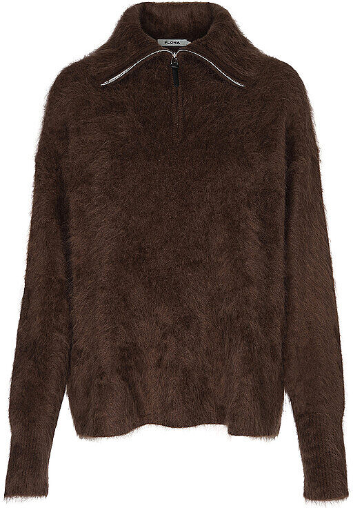 FLONA COLLECTION Kaschmirpullover  braun   S S