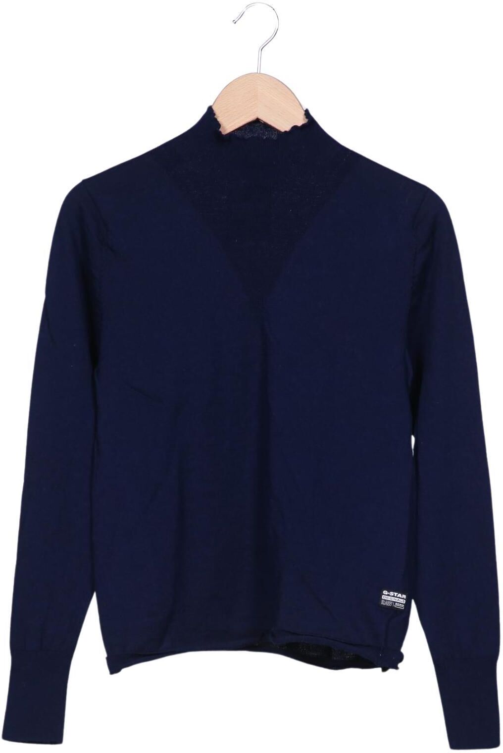G Star RAW Damen Pullover, Marineblau, Gr. L, Merino - Second Hand