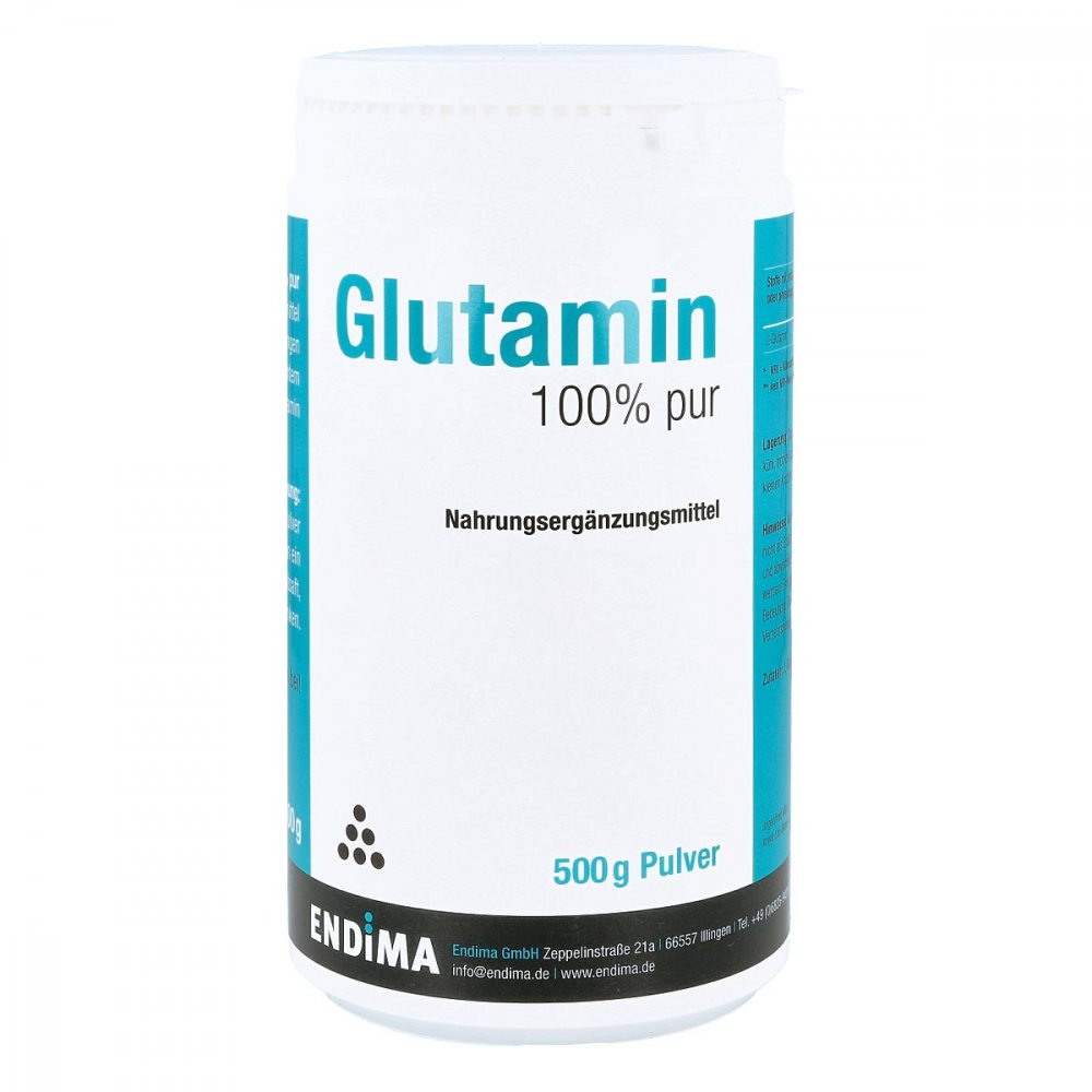 ENDIMA Vertriebsgesellschaft mbH Glutamin 100% Pur Pulver 01498284