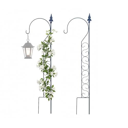 Relaxdays Klimrek Set van 2, Zwart, Metaal, H 116 x B 28 cm