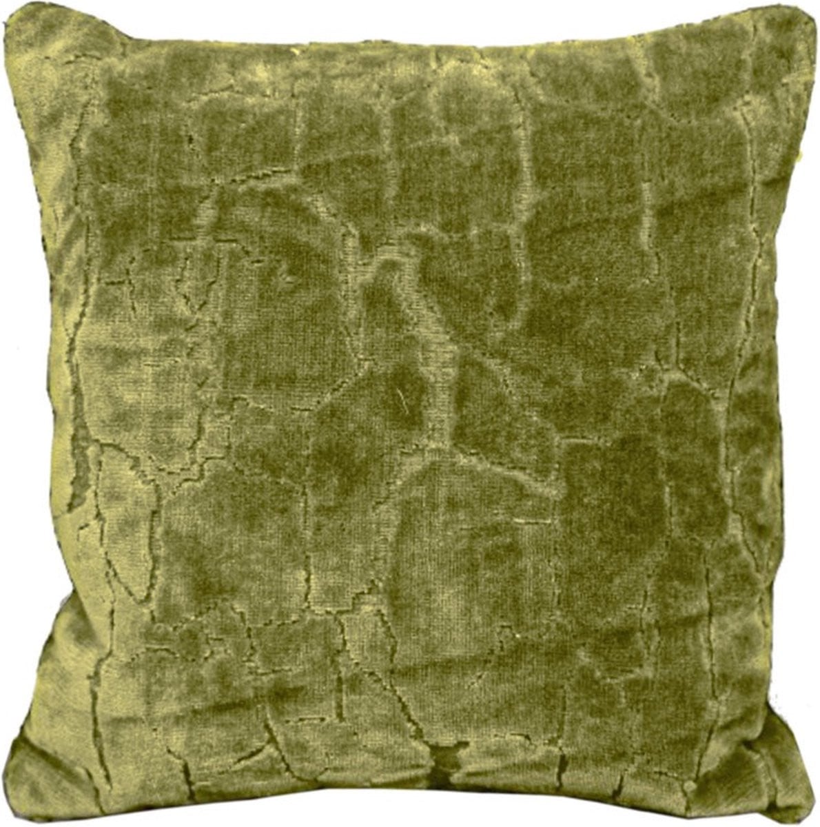 Unique Living Kussen Chez 45x45 cm Moss Green