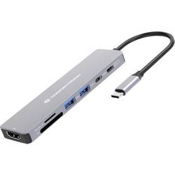 Conceptronic Notebook Dockingstation DONN28G 7-in-1 USB 3.2 Gen 1 Docking St 110522507201