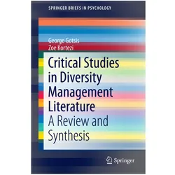Critical Studies in Diversity Management Literature, Fachbücher von George Gotsis, Zoe Kortezi