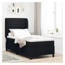 vidaXL, Boxspringbett, Elmelin (Linien-Design) (90 x 190 cm)