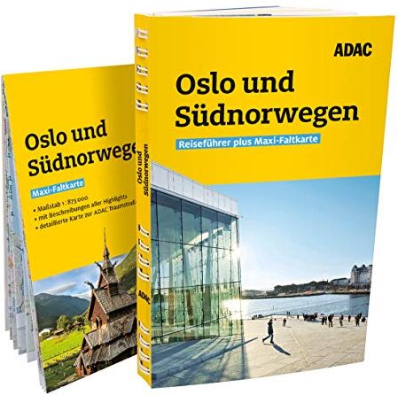Christian Nowak - ADAC Reiseführer plus Oslo und Südnorwegen: Mit Maxi-Faltkarte und praktischer Spiralbindung - Preis vom 19.10.2026 19:33:35 h