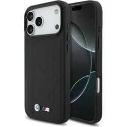 BMW M Quilted Logo (Apple iPhone 17 Pro Max), Smartphone Hülle, Schwarz