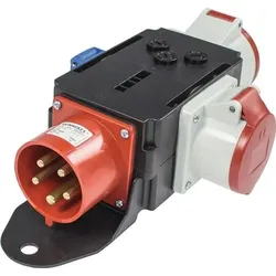 as Schwabe CEE-Adapter MIXO MOSEL 1xCEE-Stecker 400V, 32 A, 5-polig - 60525