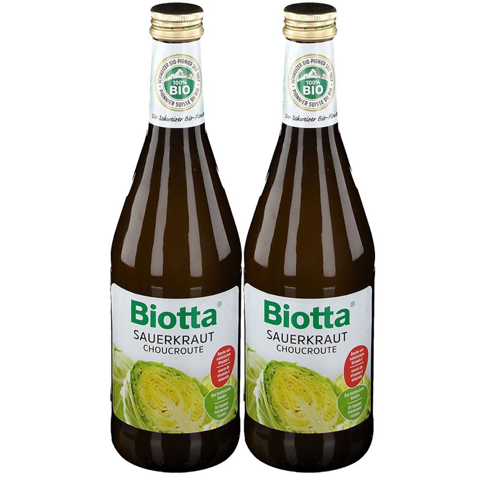 Biotta Bio Sauerkraut, Saft 2x500 ml