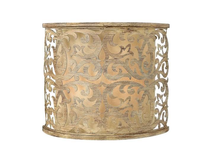 Elstead Lighting Wandleuchte, Champagner, Metall, 15.9x27.3x32.4 cm, RoHS, Lampen & Leuchten, Innenbeleuchtung, Wandlampe, Wandlampen
