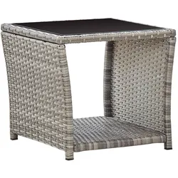 vidaXL, Gartenlounge, Tasendorf (Verstellbarer Sessel mit Fussstütze)