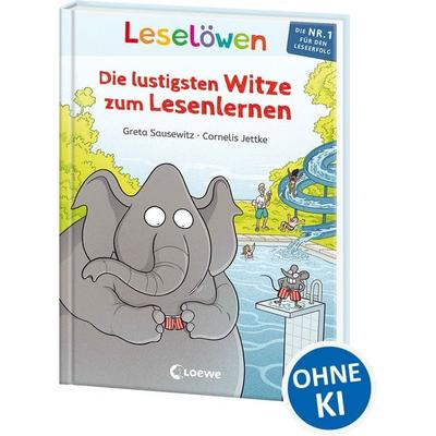 Leselöwen - Die lustigsten Witze zum Lesenlernen, Gebundene Ausgabe von , Loewe, 978-3-7432-2153-6