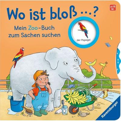 Wo ist bloß...? Mein Zoo-Buch zum Sachen suchen, Gebundene Ausgabe von , Ravensburger Buchverlag