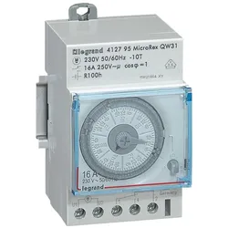 Legrand, Zeitschaltuhr, LEG 412795 MicroRex QW31 230V 50-60Hz Wochenschaltuhr,qua.