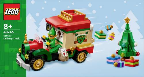 LEGO ICONS 40746 Lieferwagen des Weihnachtsmanns