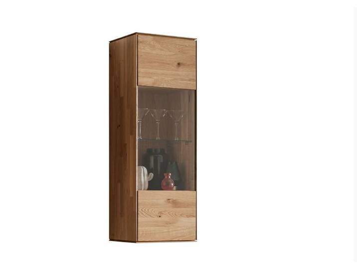 Main Möbel Hängevitrine 40x123cm 'Prag' Wildeiche geölt