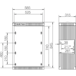 ABN KVS mit Montageplatte SL080P
