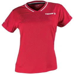 Tibhar, Damen, Sportshirt, Osmium (L), Rot