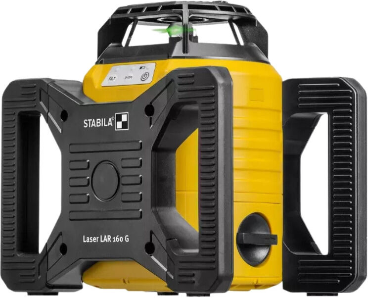 STABILA Laser rotatif vert avec 4 accessoires LAR 160 G - 19240