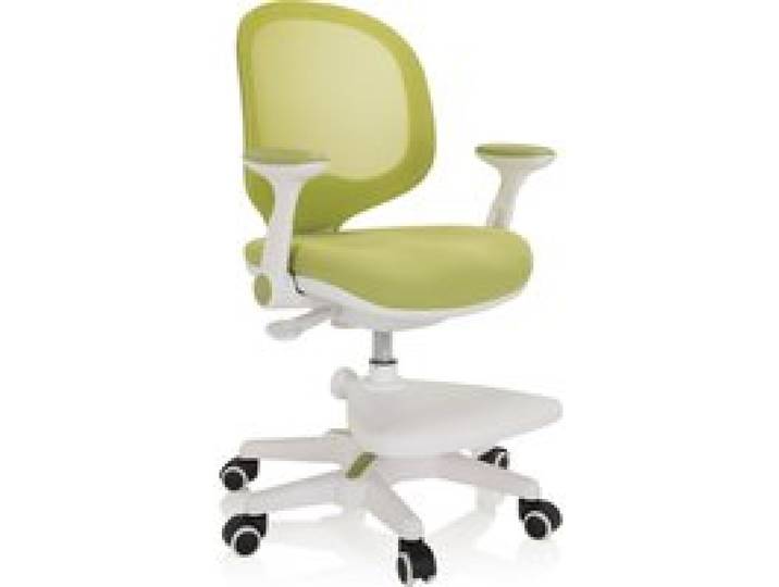 HJH OFFICE Chaise enfant ou Chaise de bureau enfant KID ERGO évolutive (Vert)