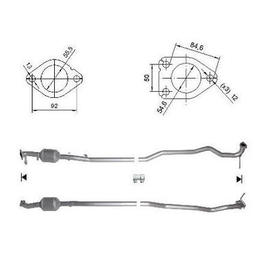 VEGAZ Ruß-/Partikelfilter, Abgasanlage MIK-997 für MITSUBISHI