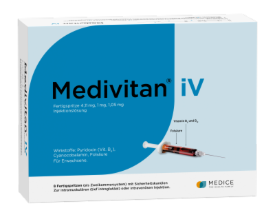 MEDICE Arzneimittel Pütter GmbH&Co.KG MEDIVITAN iV Injektionslösung in Zweikammerspritze 8 St 10192816