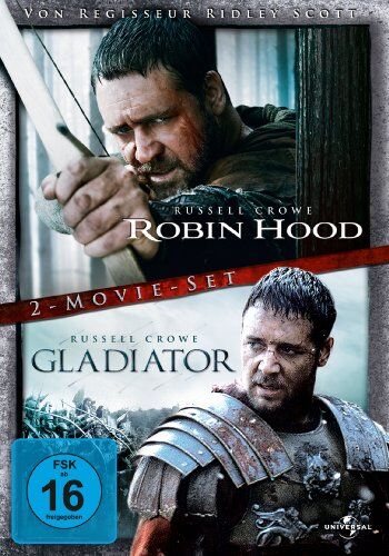 Ridley Scott - Robin Hood + Gladiator Duopack [Director's Cut] [2 DVDs] - Preis vom 17.10.2026 19:25:27 h