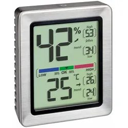 TFA® EXACTO Thermometer silber