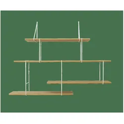 Studio Hausen, Regal, Link shelf set 2 (140 x 96 x 24 cm)
