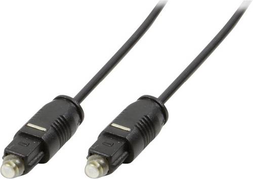 LogiLink CA1005 Toslink Audio Anschlusskabel 0.50 m Schwarz (matt)
