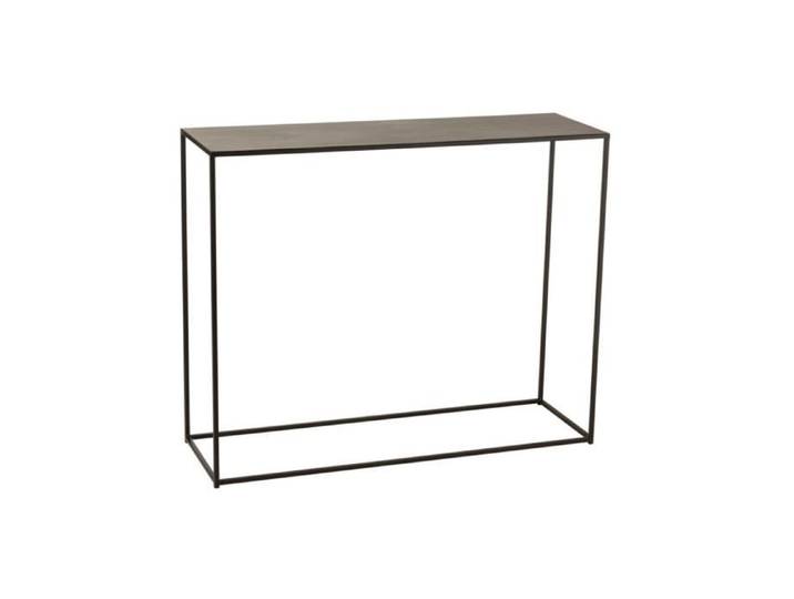 Console filaire rectangulaire métal noir - CaliCosy Noir