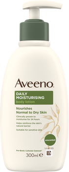 Aveeno Loção Corporal Nutritiva Pele Normal e Seca 300 ml