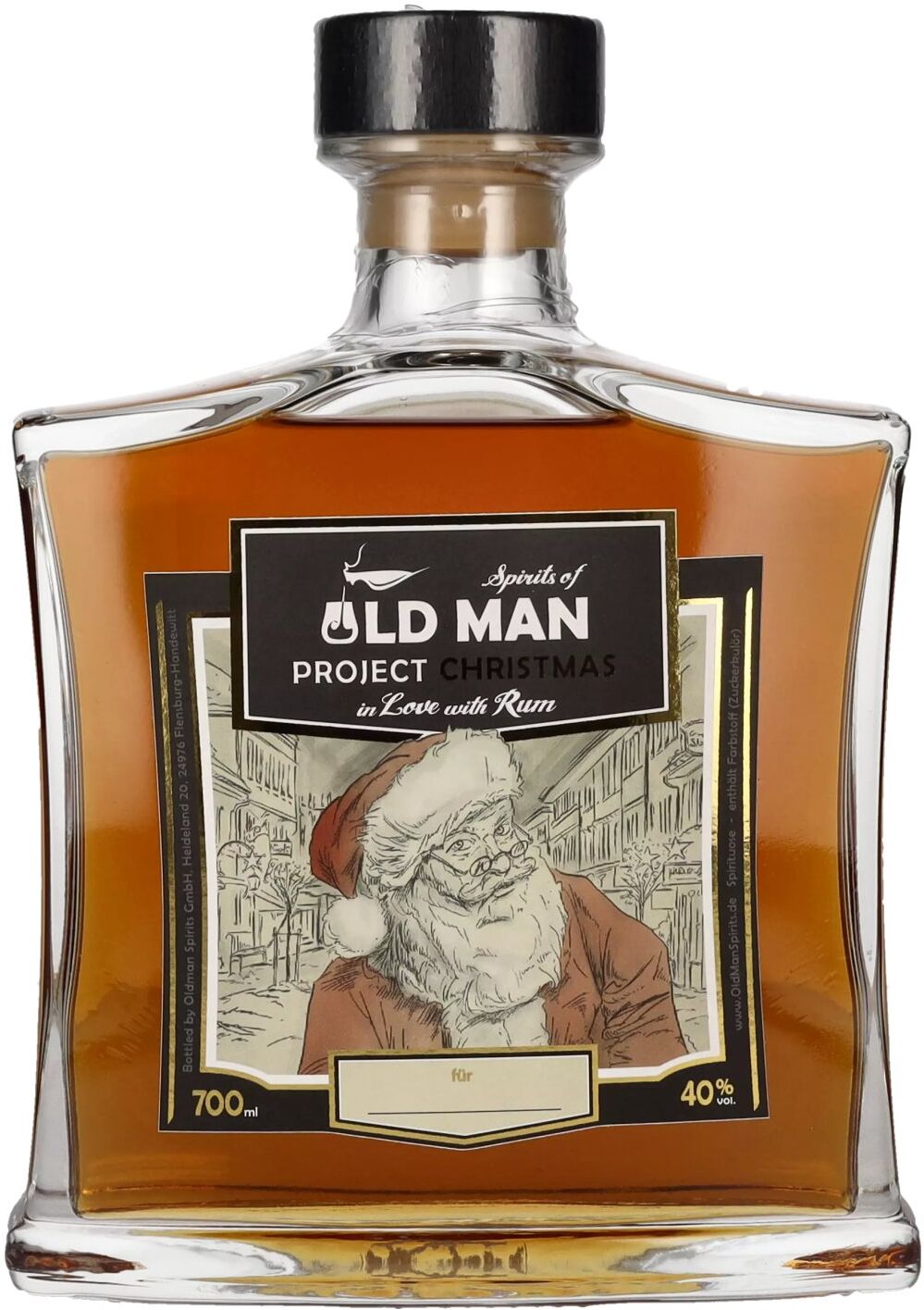 Oldman Spirits Old Man Rum Project CHRISTMAS in Love with Rum 40% Vol. 0,7l