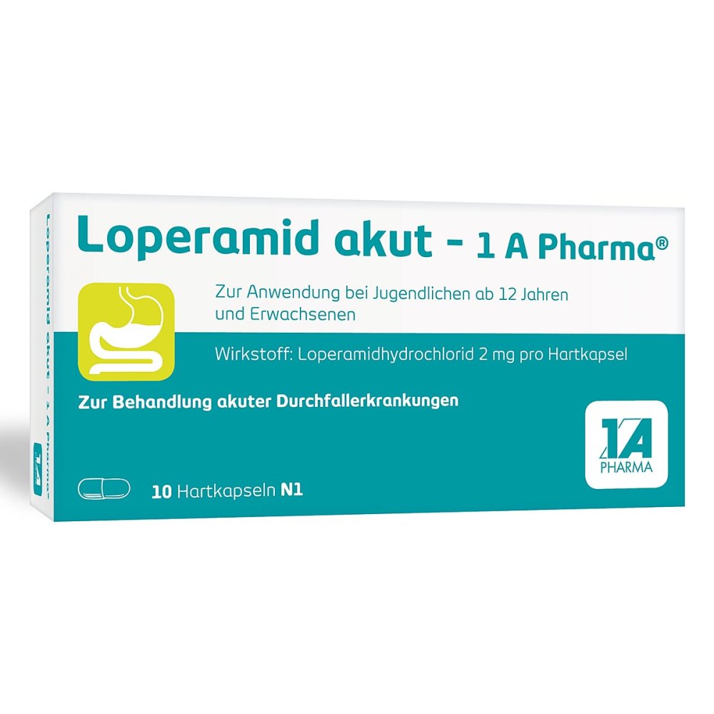 1 A Pharma GmbH Loperamid akut - 1 A Pharma® 01338066