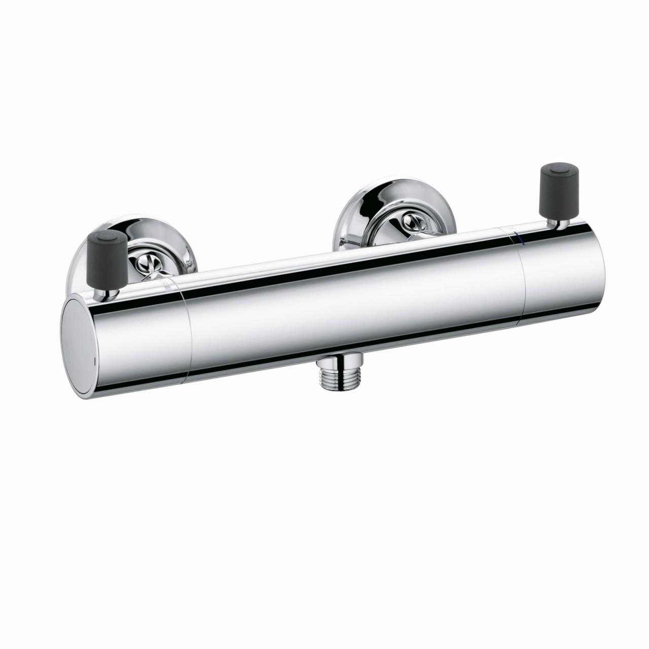 Kludi Brause-Thermostat Provita lösbare 38 grad Heißwassersperre chrom 353300538