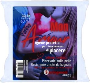 SASY SHOP SILVESTRO SALVATORE Sani Gri Pan M Amour 30x41 5pz