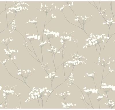 Candice Olson Enchanted Tan Wallpaper