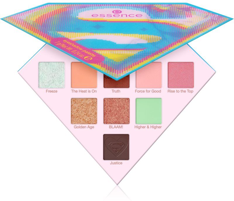 essence Superman eyeshadow palette shade 02 Join the league 7 g