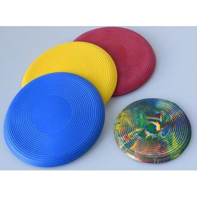 CORVUS A750366 - Flexible Wurfscheibe, farbig sortiert, 18 cm, Frisbee-Scheibe, Kunststoff, Farbauswahl nicht möglich!