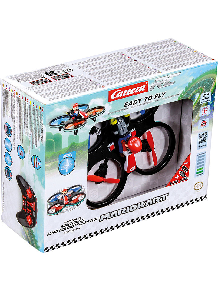 Ferngesteuerter Quadcopter "Carrera RC - Mini Mario-Copter" - ab 8 Jahren - onesize