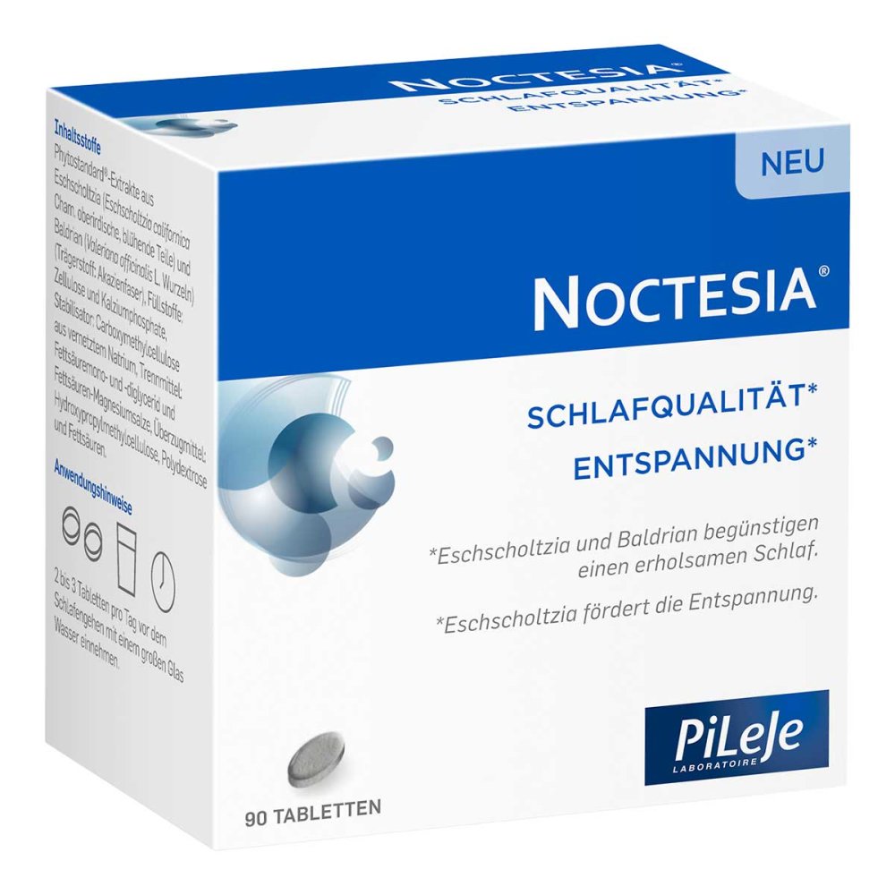 PILEJE Deutschland GmbH Noctesia Tabletten Entspannung Erholsamer Schlaf 17584525