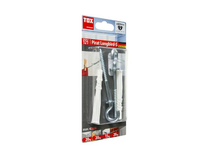 Tox Hakendübel Pirat Longbird 8 mm 2 Stück