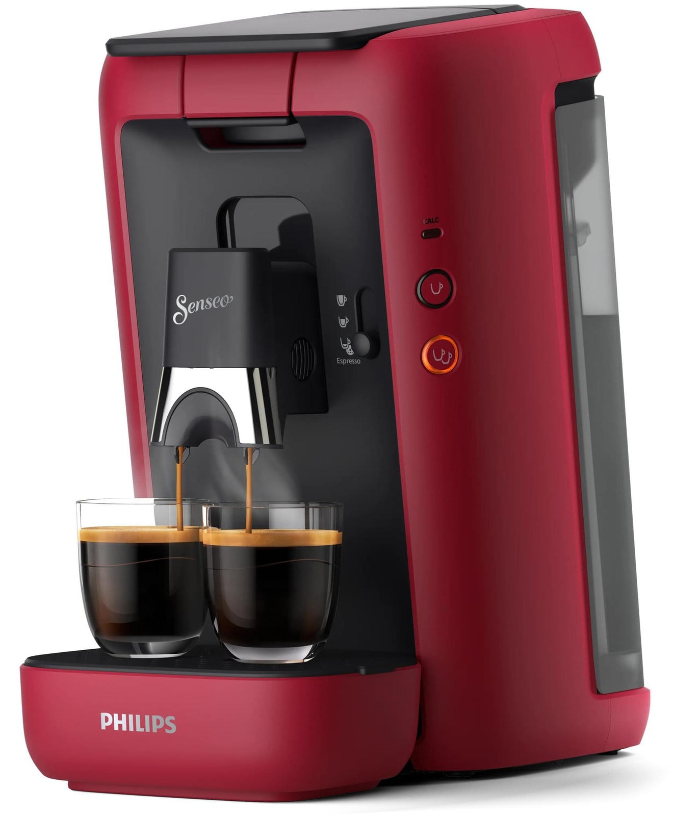 Philips Senseo Maestro koffiekapselmachine, Rood, 1,2 liter waterreservoir